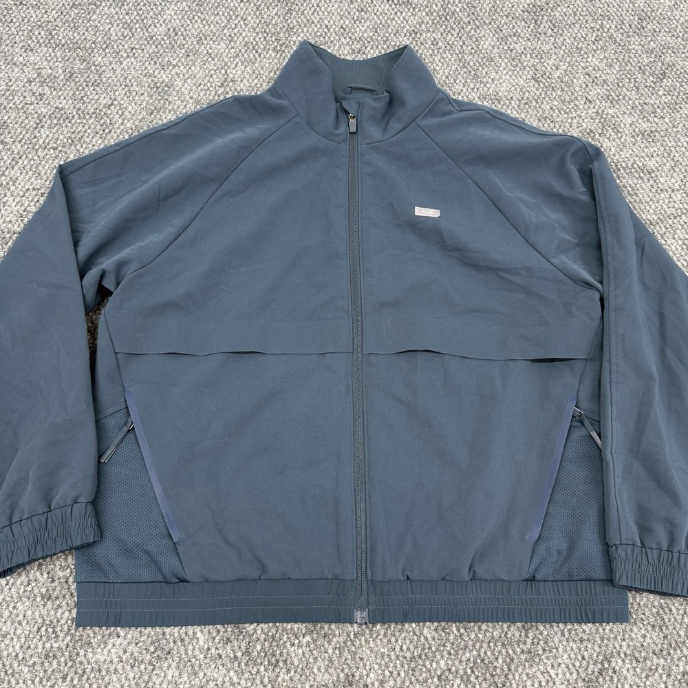 FIGS Sydney Performance Scrub Jacket Women's M Navy Blue Technical Collection